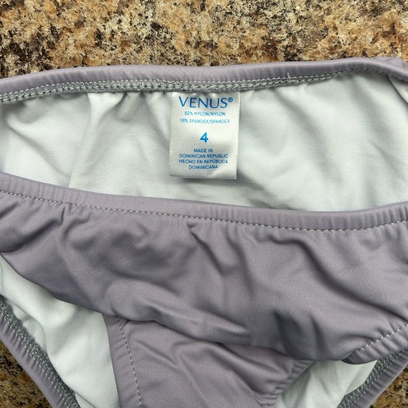 Venus Bikini Bottoms, Low Rise, Lavender Size 4 NWOT - Picture 2 of 3